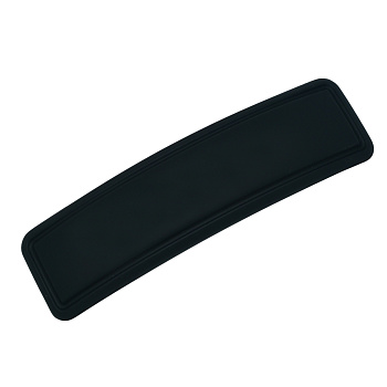 Заколка-автомат для волос Weisen WSAN-85-3 черная, матовая, широкая, 1 шт.