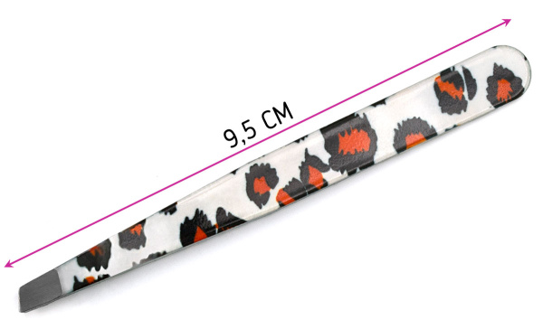 Фото Пинцет для бровей Weisen WSK-985 Multicolor, скошенный, 9,5 см, разноцветный (Пинцеты для бровей)