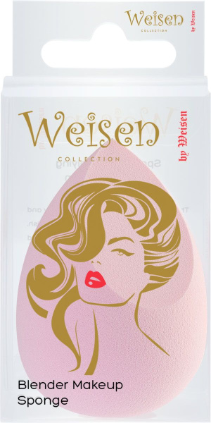 Фото Спонж для макияжа Weisen PN01010 Pink (Профессиональные спонжи)