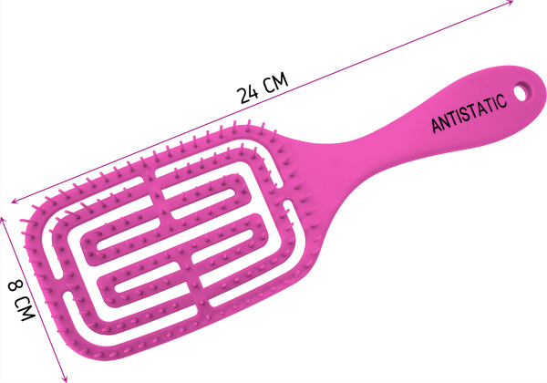 Фото Расческа продувная Weisen WS-2021B розовая (Расчёски и щётки)